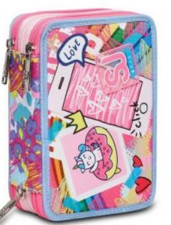 Astuccio 3 Zip Seven SJ Gang Uniselfie Girl